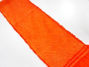 正絹　振袖用　絞り　帯揚げ